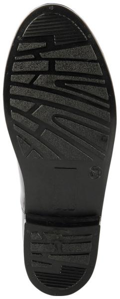 PVC Jodhpurstiefelette mit Futter , schwarz